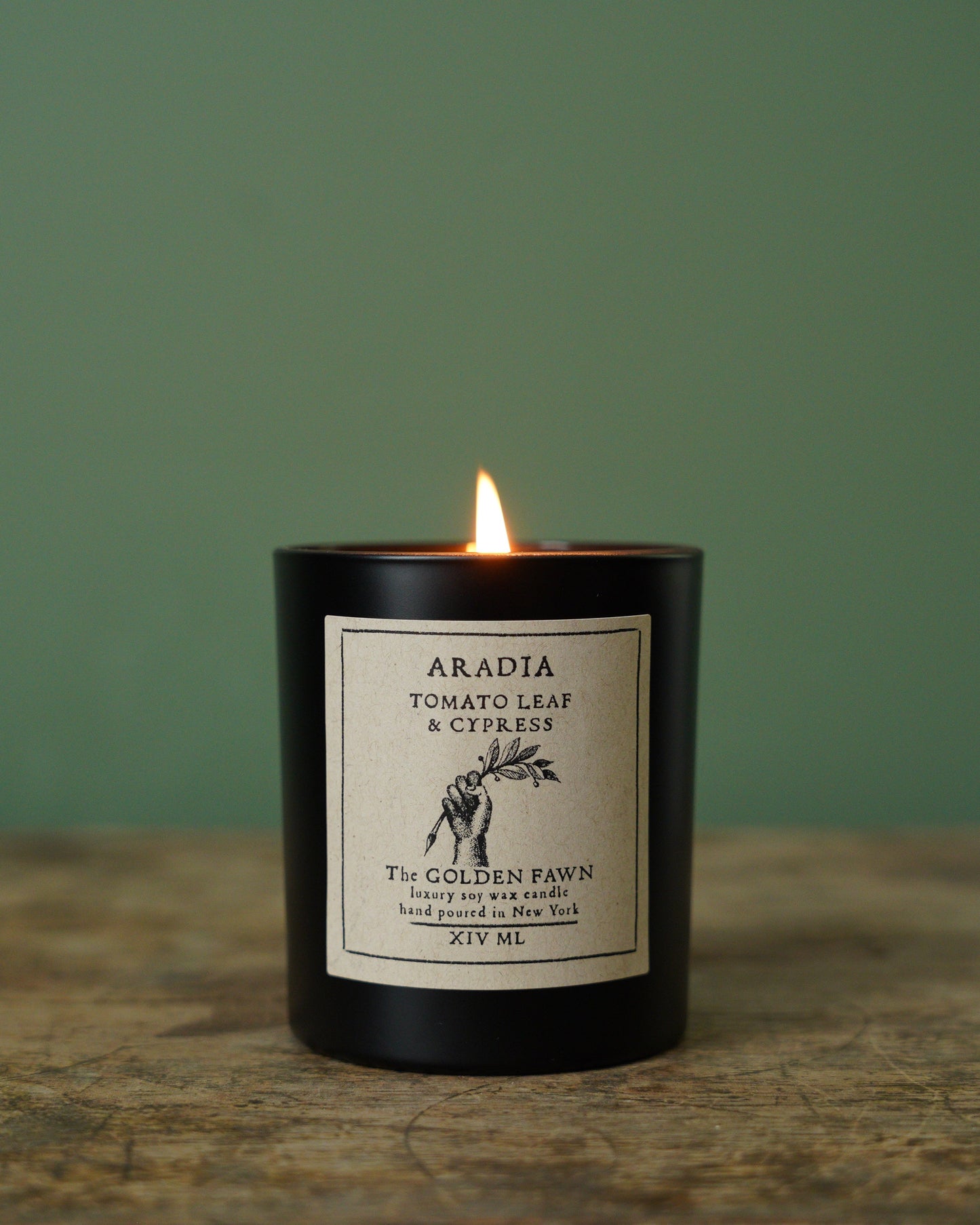 Aradia Candle - Tomato Leaf and Cypress