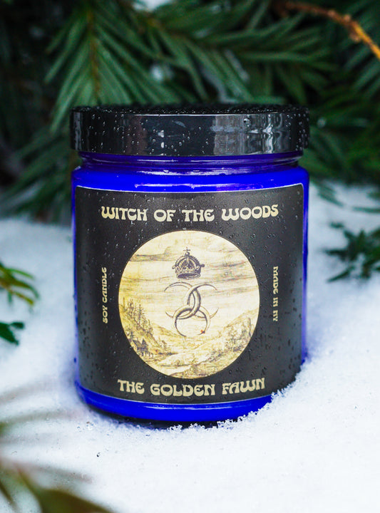 Witch of the Woods - Winter Woods and Golden Santal