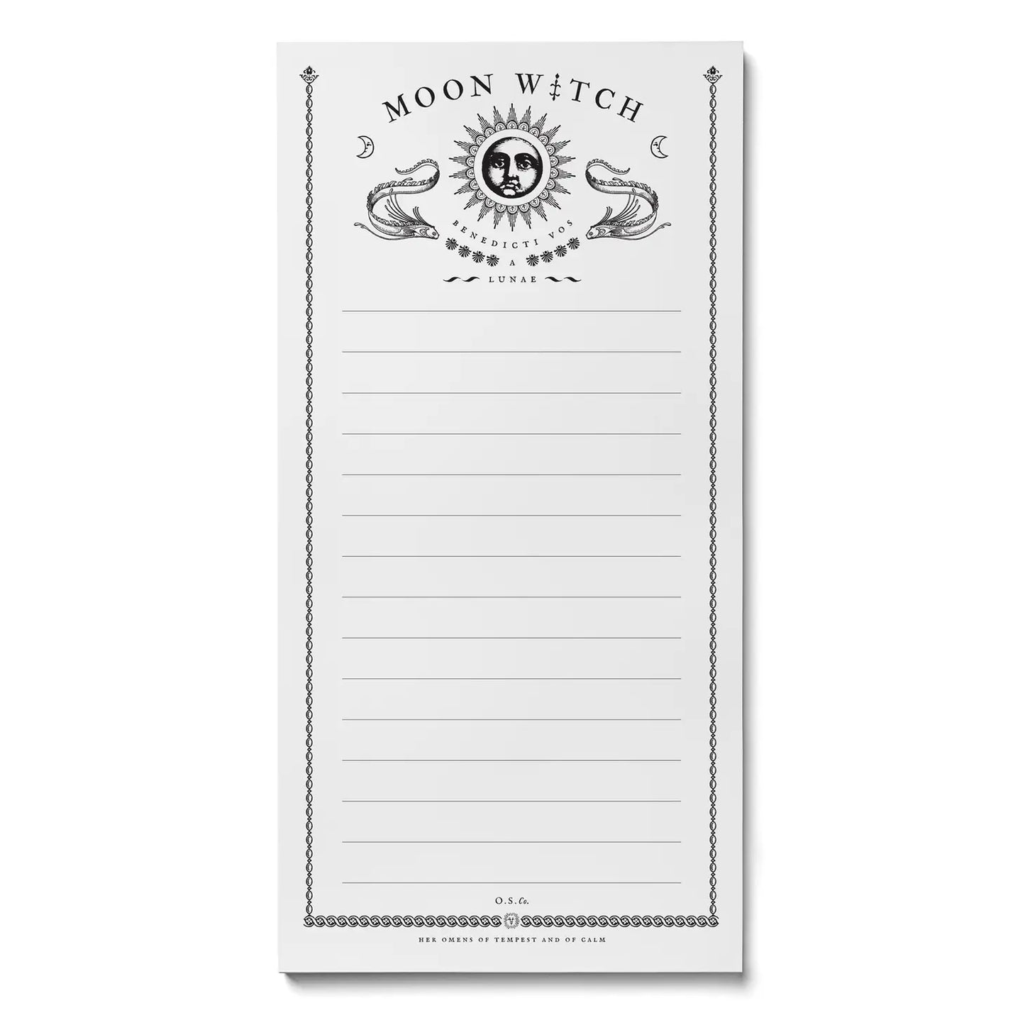 Moon Witch Notepad