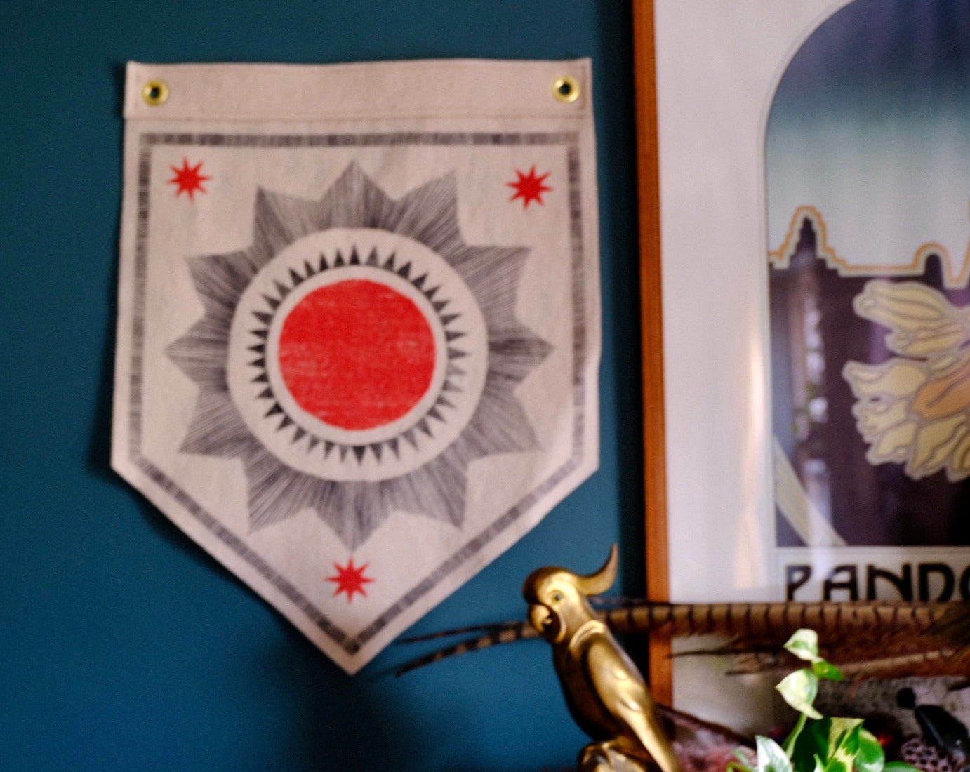 Large Sun Banner
