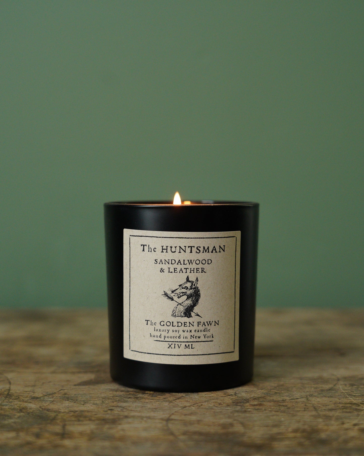 The Huntsman Candle - Leather and Sandalwood