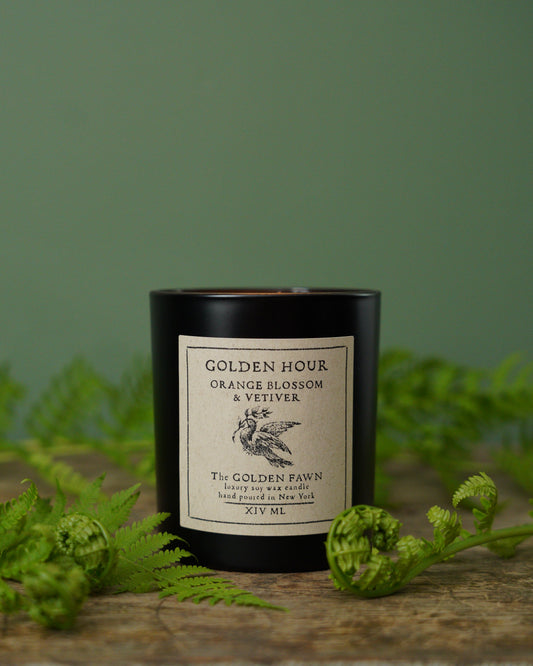Golden Hour Candle - Orange Blossom and Vetiver