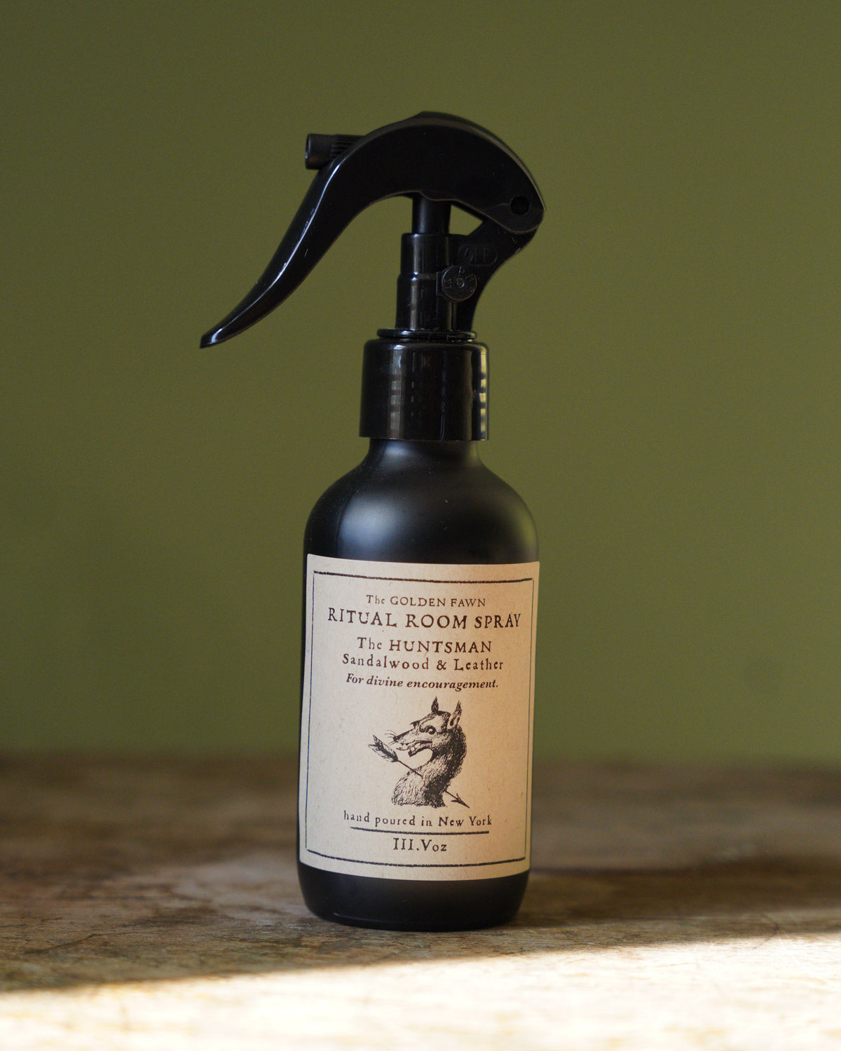 Ritual Room Spray / The Hunstman - Sandalwood and Leather