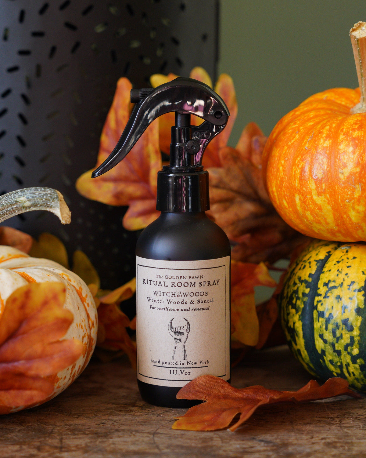 Ritual Room Spray / Witch of the Woods - Winter Woods and Golden Santal